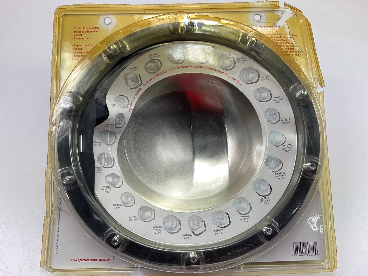 Spectre Performance 6087 Chrome Differential Cover For GM 8.5''