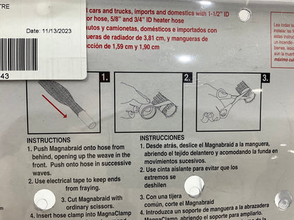 Stainless Steel Vacuum Line, Fuel Line, Heater & Radiator Hose Sleeve Kit  7498