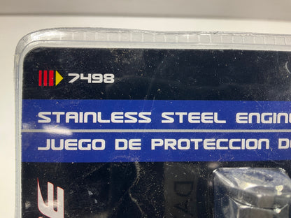 Spectre 7498 Chrome Magna-Braid Stainless Steel Hose Sleeving Sleeve & Clamp Kit