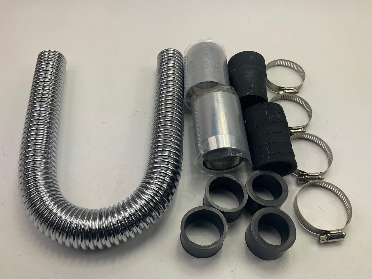 Spectre 7789 Stainless Steel Radiator Hose Kit: 24'' Long, 1-1/4'', 1-1/2'', 1-3/4''