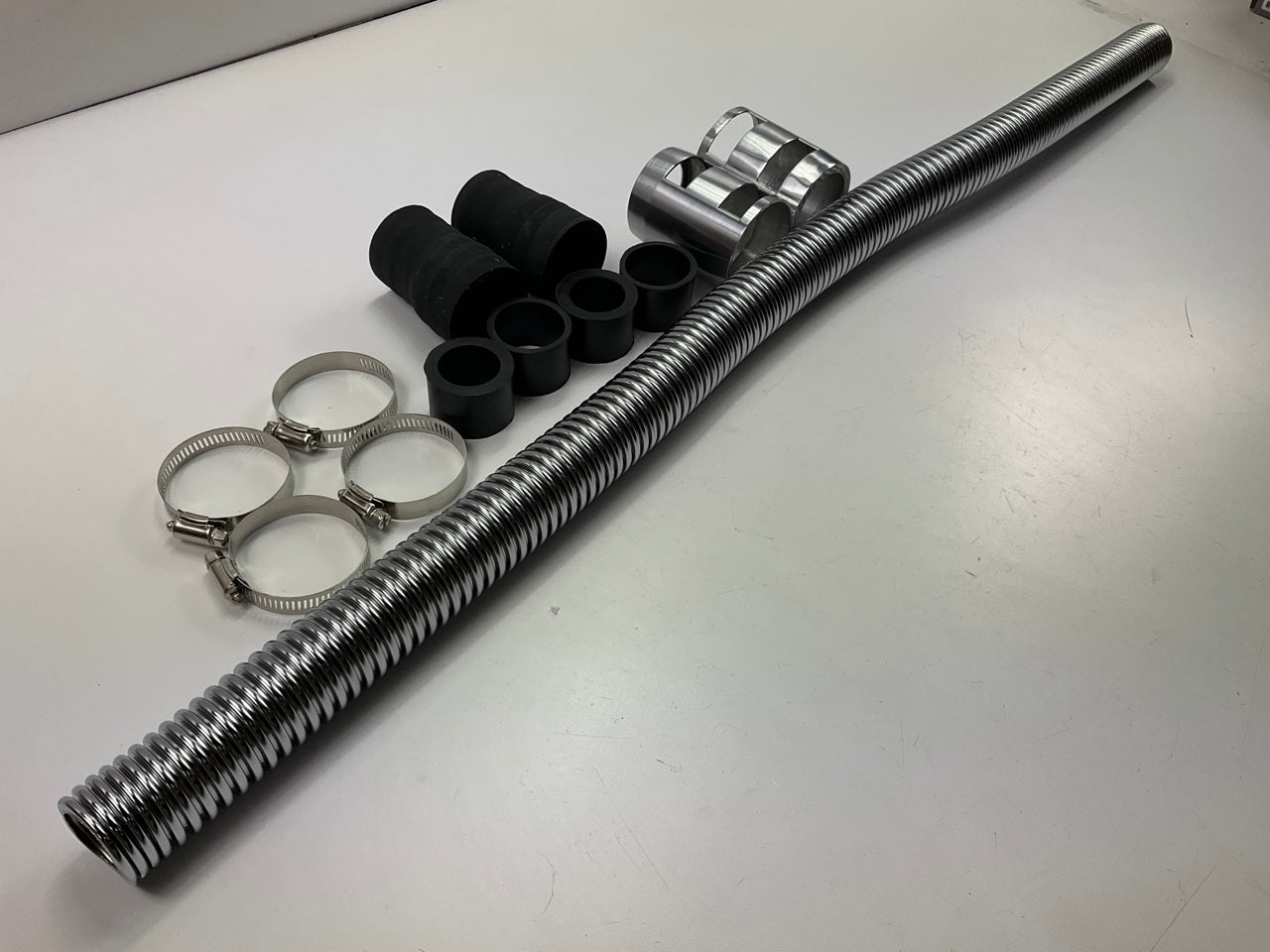 Spectre 7790 Performance Magna-Kool Stainless Steel Radiator Hose Kit - 3 FEET