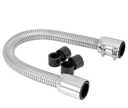 Spectre 7799 Stainless Steel Radiator Hose Kit: 36'' Long, 1-1/4'', 1-1/2'', 1-3/4''