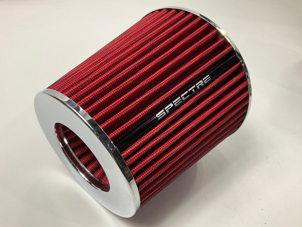 Spectre 8132L High Performance Round Tapered Air Filter - 4'' Flange, 6'' Base