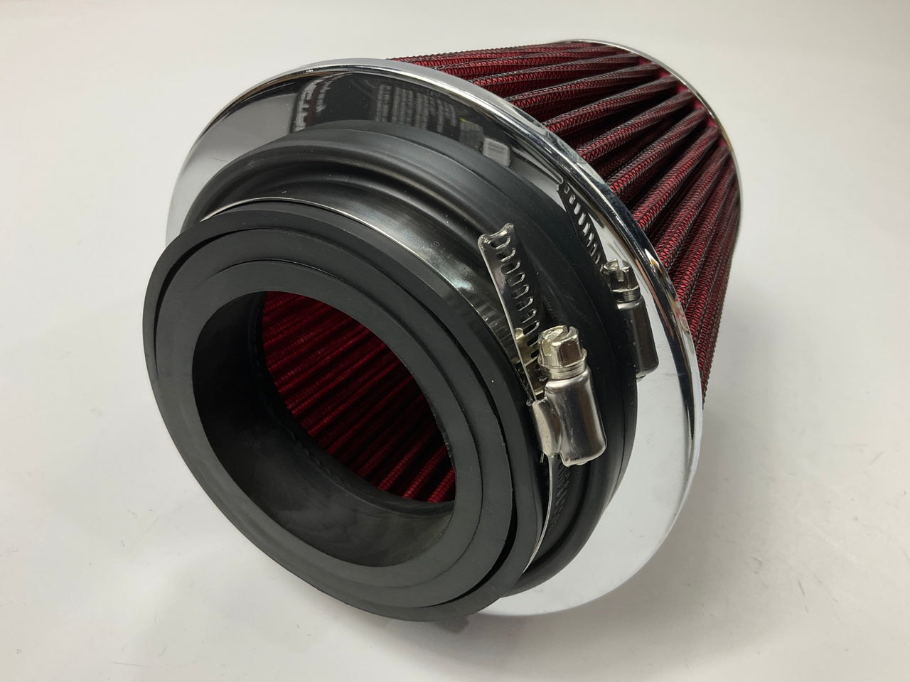 Spectre 8132L High Performance Round Tapered Air Filter - 4'' Flange, 6'' Base