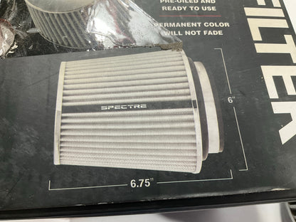 Spectre 8138 Cold Air Intake Air Filter - 3'', 3.5'' Or 4'' Inlet, 6.75'' Tall