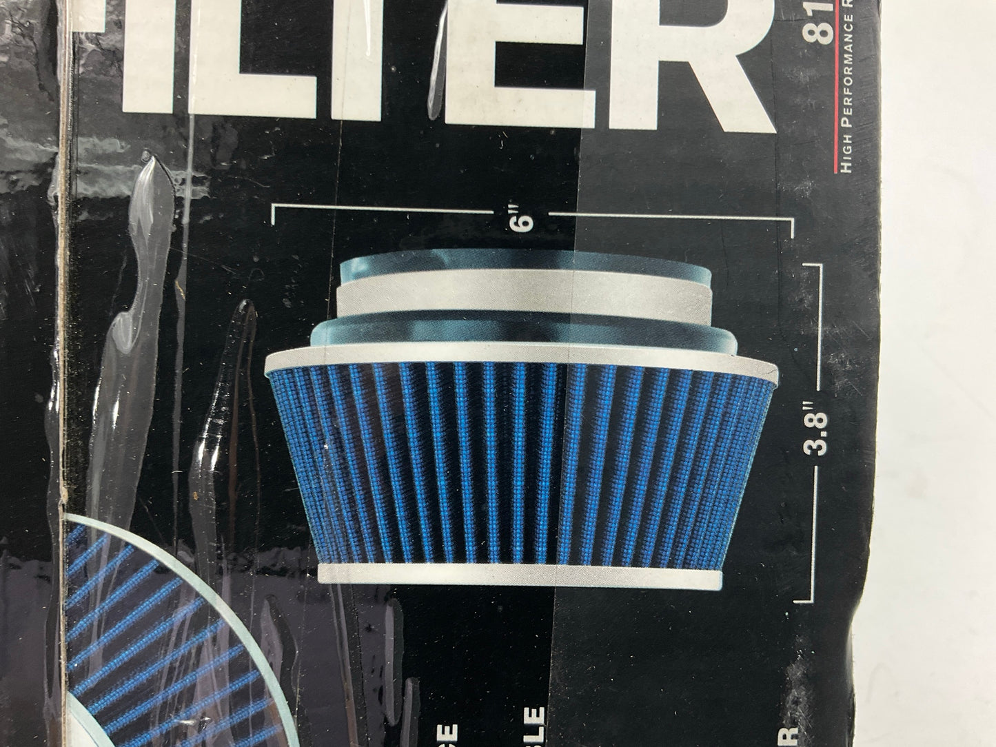 MISSING CLAMP - Spectre 8166 Performance Universal Clamp-On CAI Air Filter