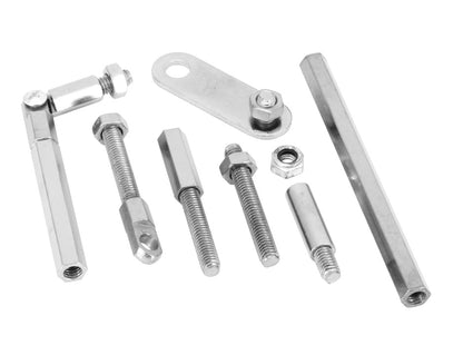 Spectre 8701 Universal 3'' 4'' Air Intake Tube Adjustable Mounting Bracket Kit