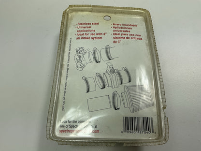 Spectre 8704 Worm Gear Hose Clamp 3'' Stainless, 2 / Pack