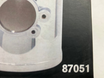 Spectre 87051 Chrome Universal MAF Sensor Mount - 2.75'' ID X 3'' OD X 3.875'' Long