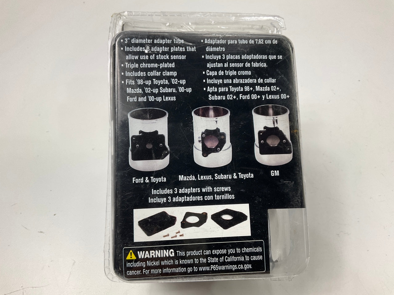 Spectre 8705  3'' Dia. Mass Air Sensor Adapter Tube Mount Kit W/ Collar Clamp