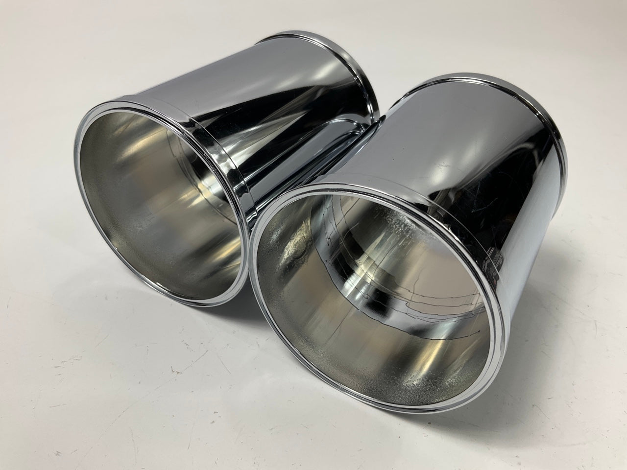 Spectre 87081 Chrome ABS Air Intake Straight Tube - 3'' OD X 4'' Long