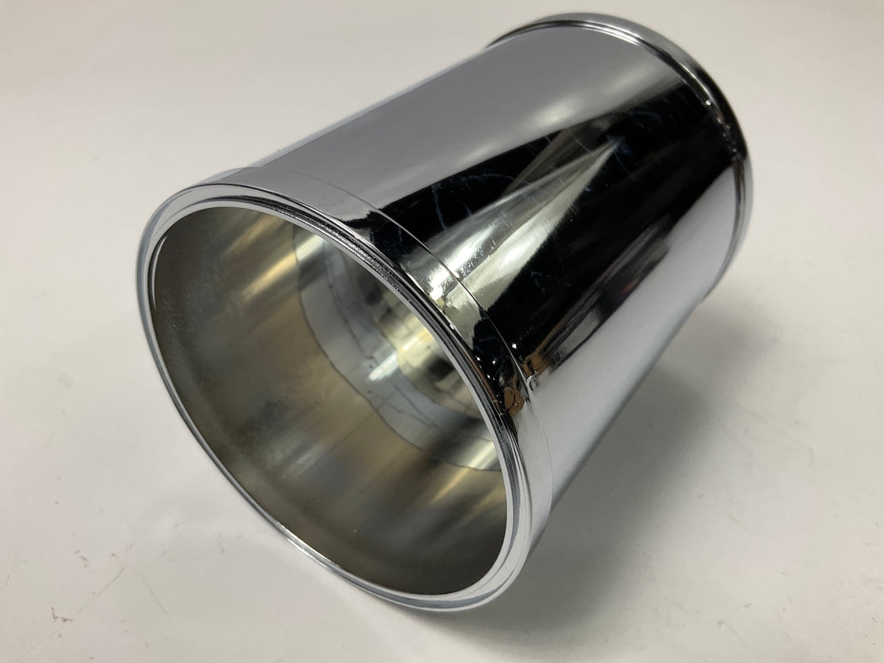 Spectre 87081 Chrome ABS Air Intake Straight Tube - 3'' OD X 4'' Long