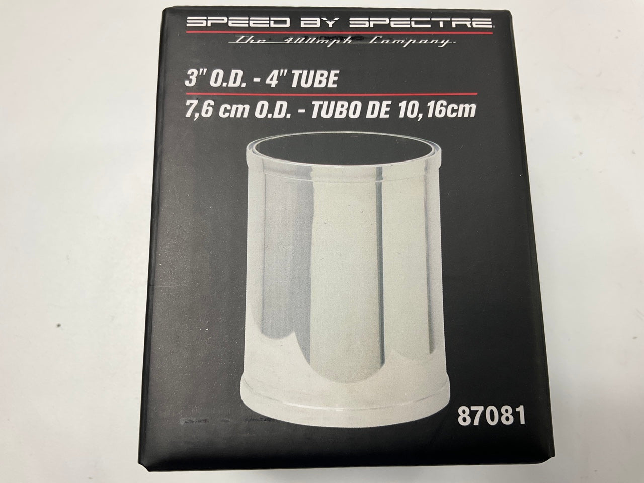 Spectre 87081 Cold Air Intake System 3'' Air Intake Tube, 4'' Long, 3'' OD