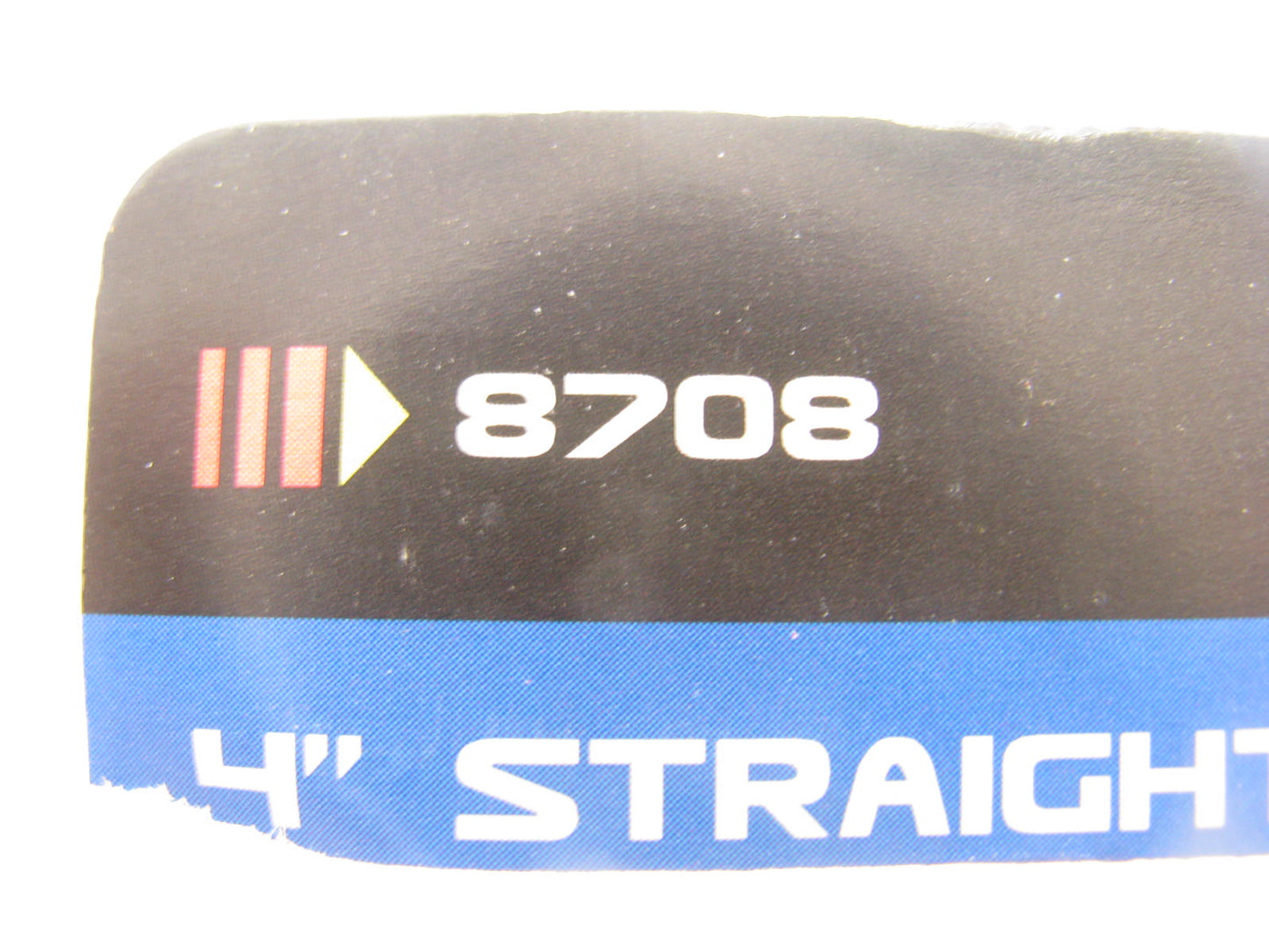 Spectre 8708 4'' Straight Chrome Air Intake Tube W/ Collar Clamp 3'' Diameter