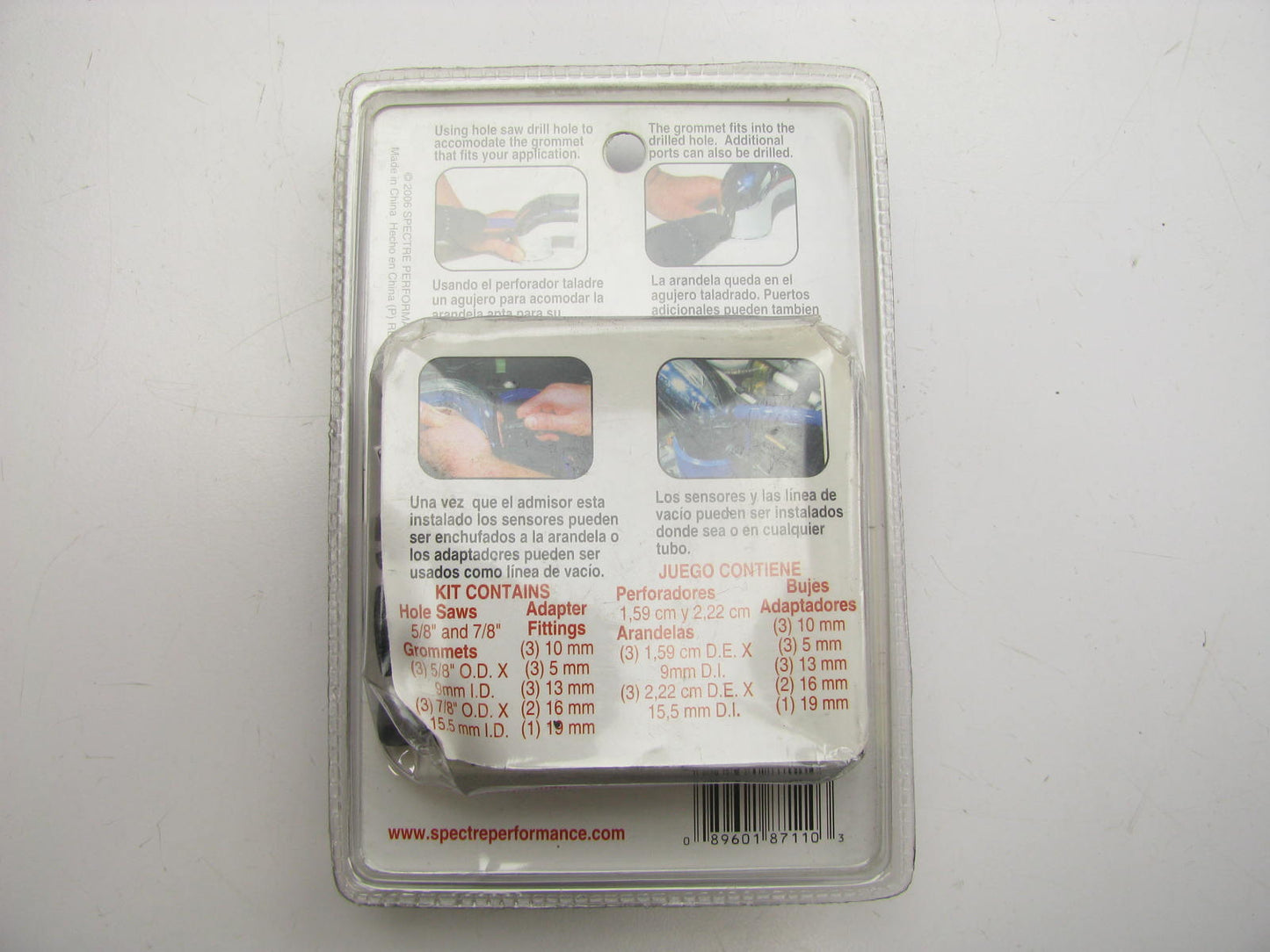 Spectre 8711 Vacuum / Sensor Adapter Kit