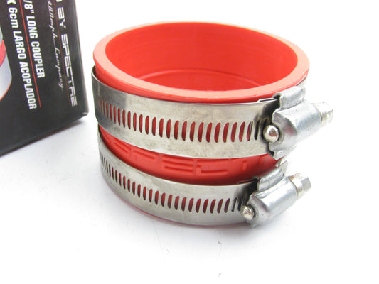 Spectre 87722 3'' Inlet 3'' Outlet Cold Air Intake CAI Hose Coupler Connector RED