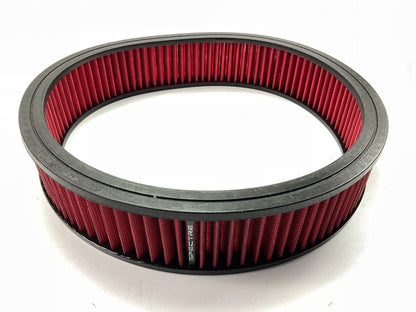 Spectre 880136 High Performance Round Air Filter - 14'' X 3'', 1330CFM 800HP