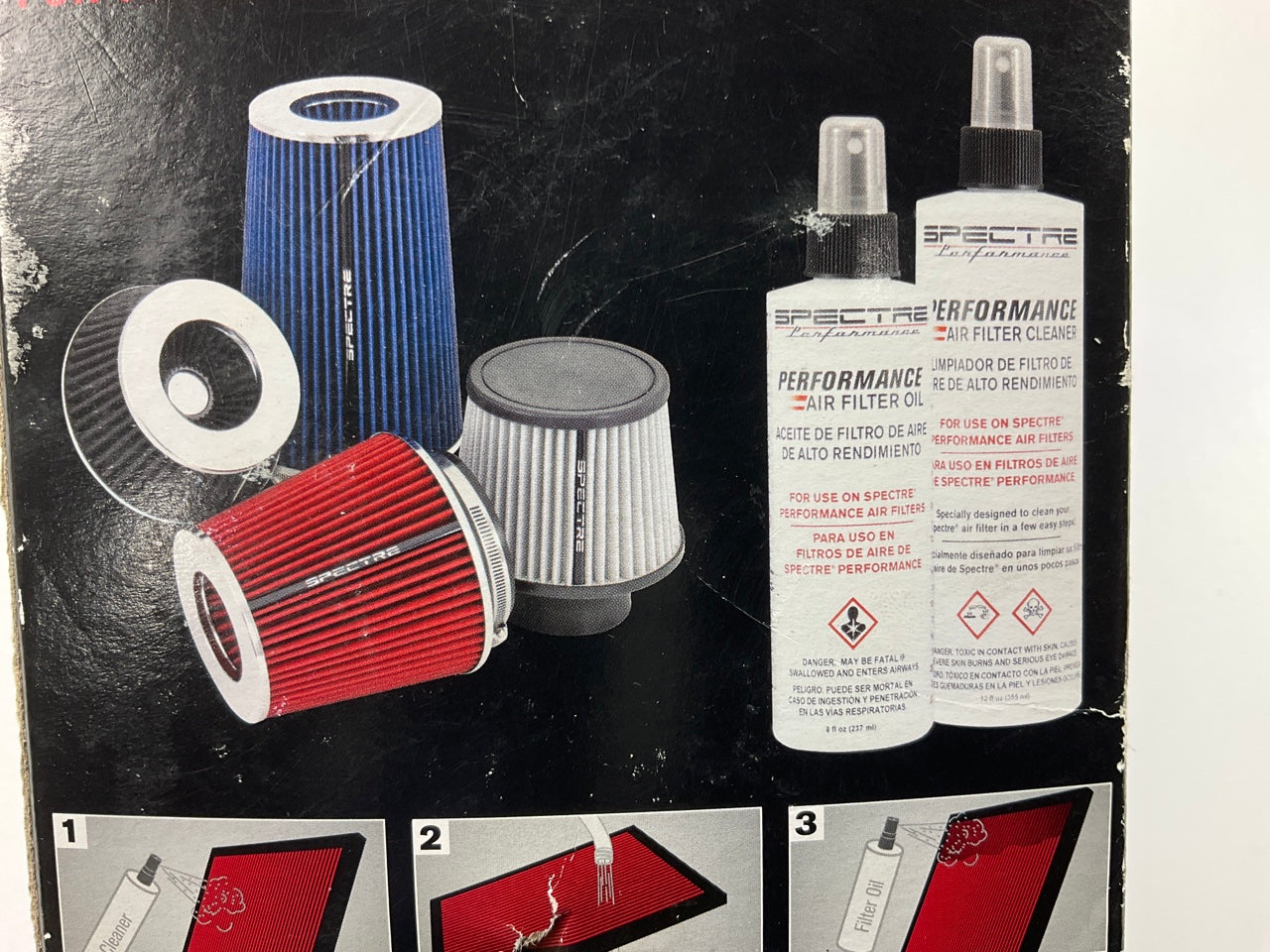 SPECTRE Performance 884820 Air Filter Oil & Cleaner Kit