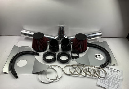 Spectre 901002 CAI Cold Air Intake RED FILTERS 1964-1965 Chevelle LS Engine Swap