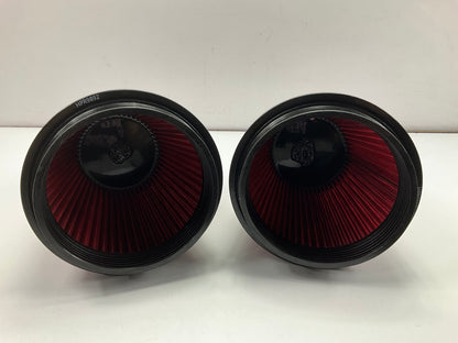 Spectre 901002 CAI Cold Air Intake RED FILTERS 1964-1965 Chevelle LS Engine Swap