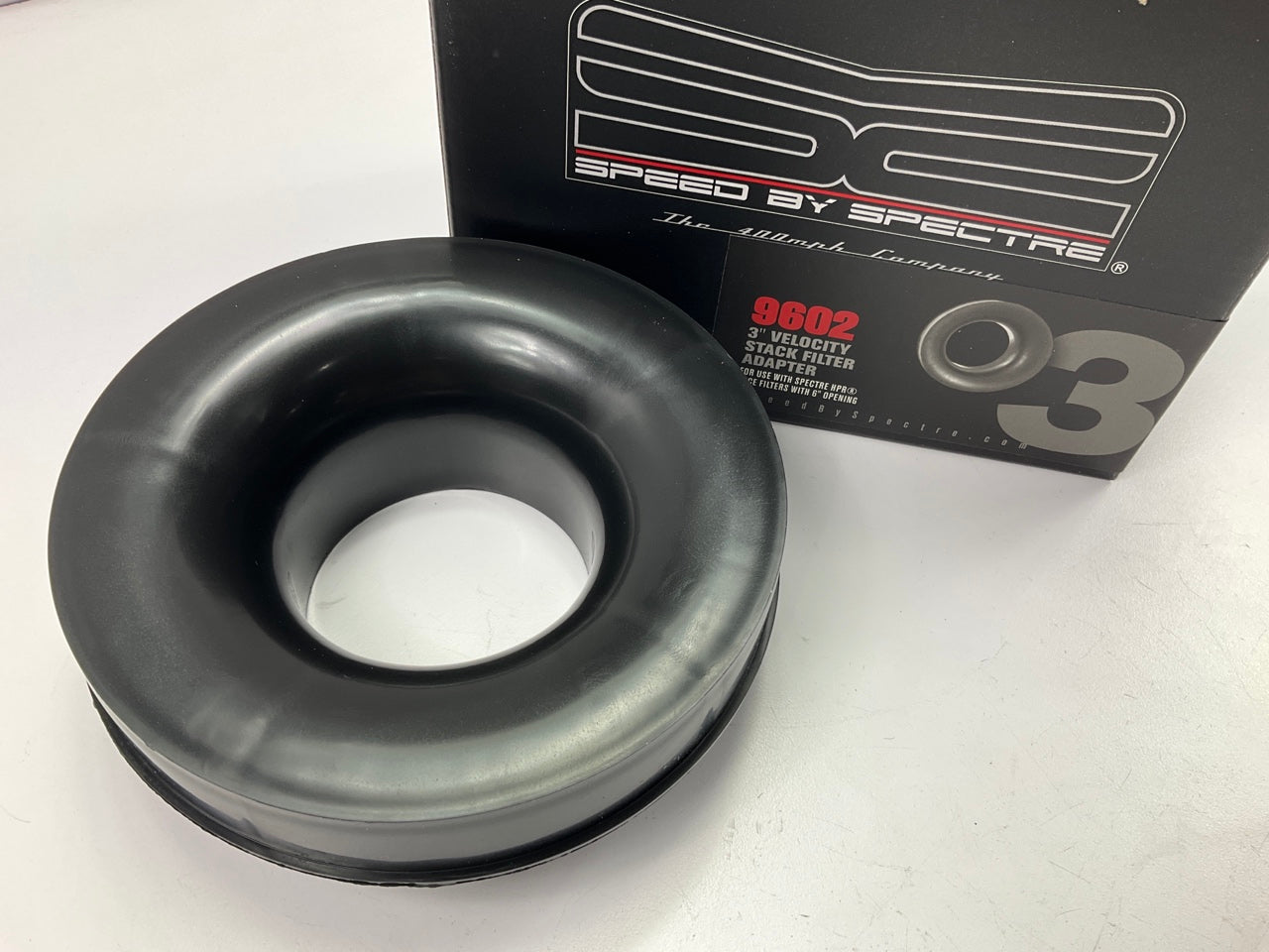 Spectre 6'' Air Fiilter Inlet To 4'' Tube Velocity Adapter Cold Air Intake Funnel