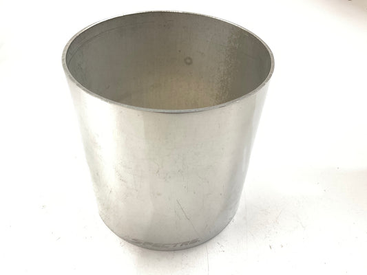 Spectre 9709 Universal Polished Aluminum Air Intake Tube - 4'' Long, 4'' OD