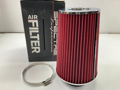 Spectre 9732 Conical Performance Air Filter, Red, 8.75'' Tall, Round Tapered