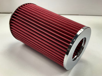 Spectre 9732 Conical Performance Air Filter, Red, 8.75'' Tall, Round Tapered