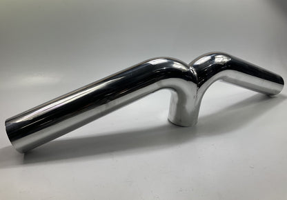 SCRATCHED Spectre 4'' CAI Cold Air Intake System 170 Deg. Y-Pipe Air Intake Tube