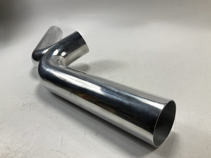 DENT SEE PHOTOS 4'' CAI Cold Air Intake System 170 Degree Y-Pipe Air Intake Tube