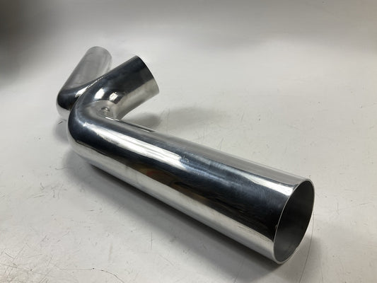 DENT SEE PHOTOS 4'' CAI Cold Air Intake System 170 Degree Y-Pipe Air Intake Tube