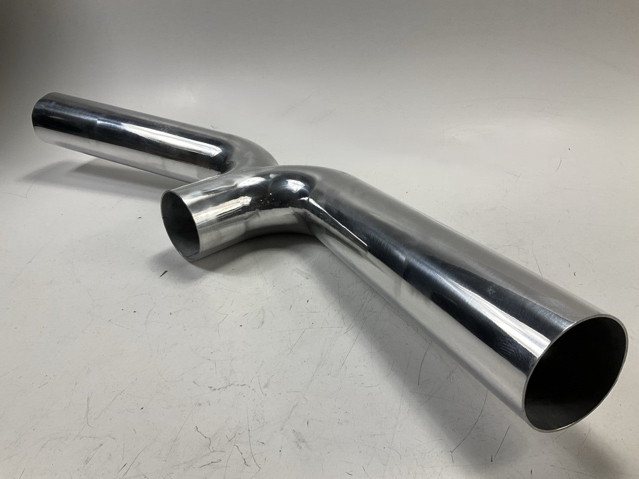 COSMETIC DAMAGE3 4'' CAI Cold Air Intake System 170 Degree Y-Pipe Air Intake Tube