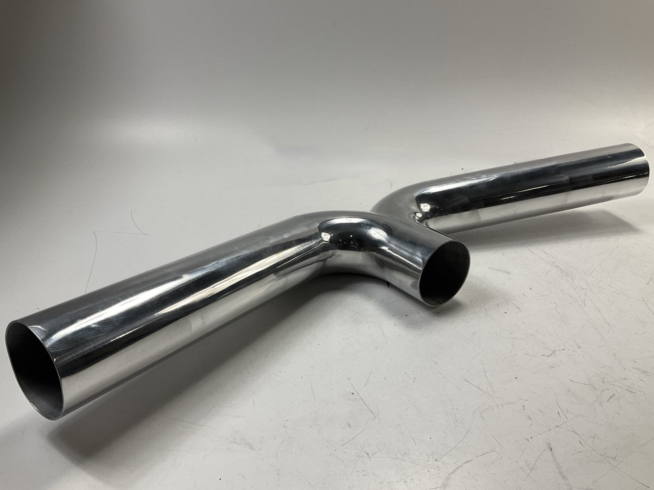 COSMETIC DAMAGE3 4'' CAI Cold Air Intake System 170 Degree Y-Pipe Air Intake Tube