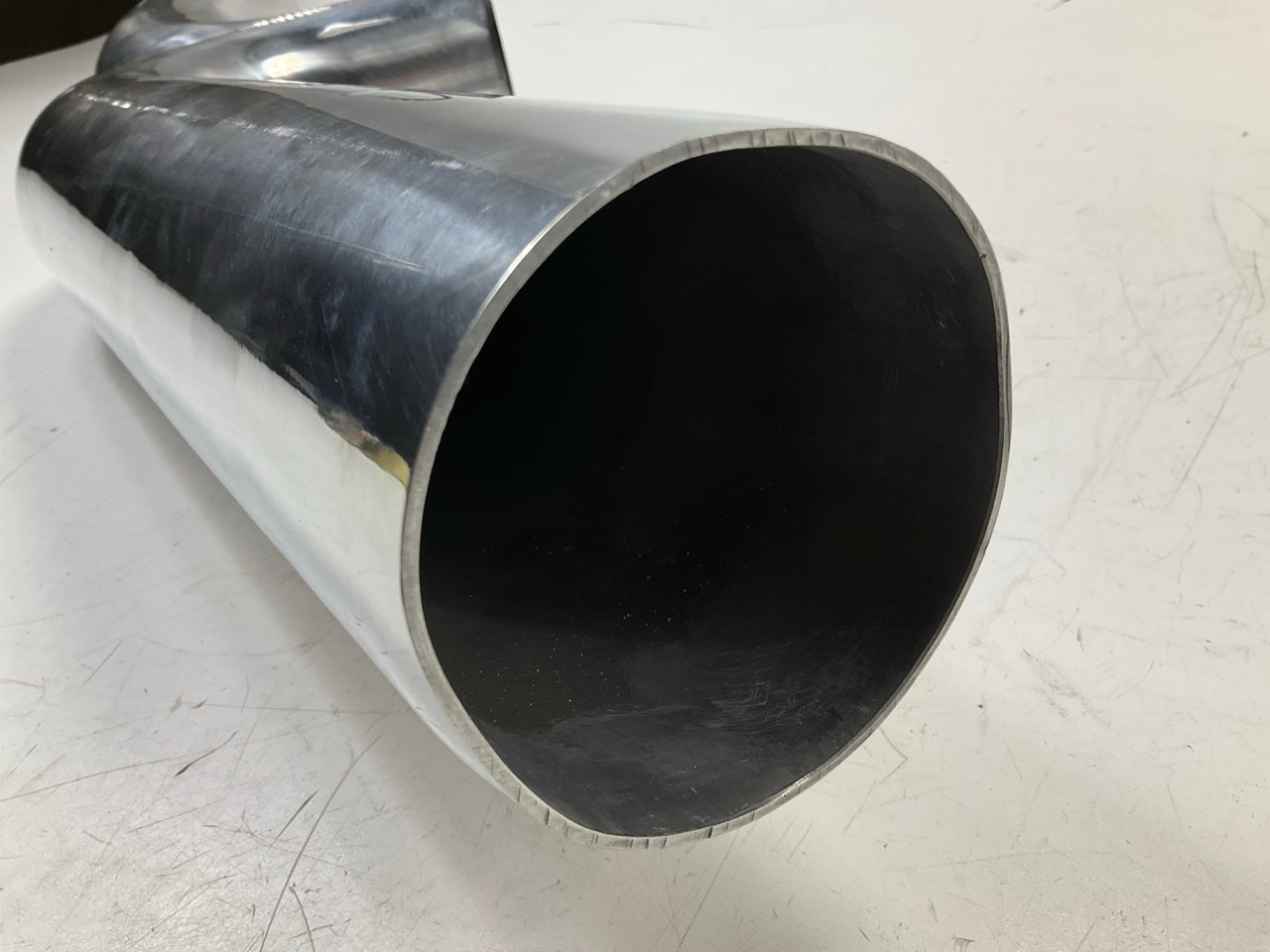 COSMETIC DAMAGE3 4'' CAI Cold Air Intake System 170 Degree Y-Pipe Air Intake Tube