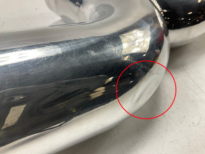 DENTED, SEE PHOTO  4'' CAI Cold Air Intake System 170 Deg. Y-Pipe Air Intake Tube