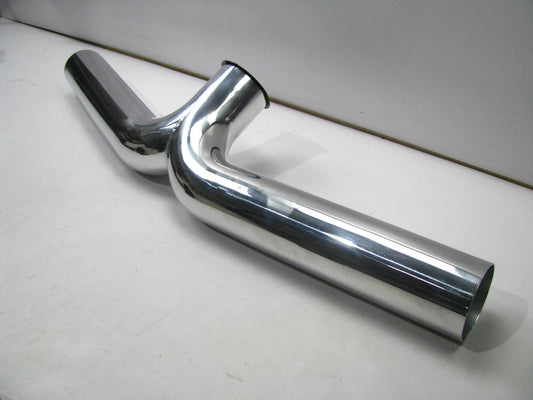Spectre Cold Air Intake System 4'' O.D. Y-pipe Tube 170 Degree Polished Aluminum