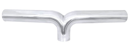 Cold Air Intake System 4'' Inlet 170 Degree Y-pipe Polished Aluminum Tube Spectre