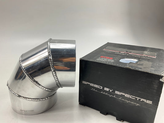 Spectre 9798 Cold Air Intake System Universal 4'' Aluminum Tube, 90 Degree Bend