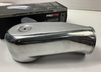 Spectre 9849 Performance 4'' Single Air Intake Carburetor Plenum, 4'' Dia. 900 CFM