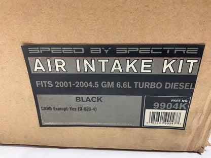 Spectre 9904K Performance Cold Air Filter Intake Kit 01-04 Chevy GMC 6.6L DIESEL