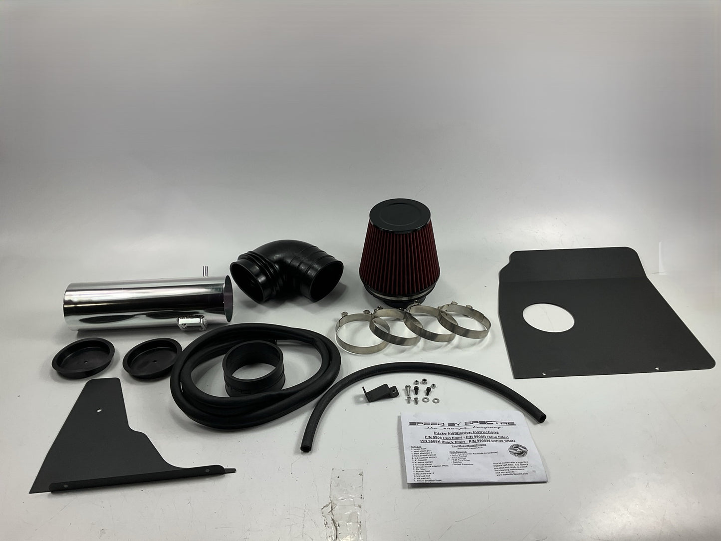 INCOMPLETE Spectre 9908 Performance Cold Air Intake System 2010-2015 Camaro 6.2L