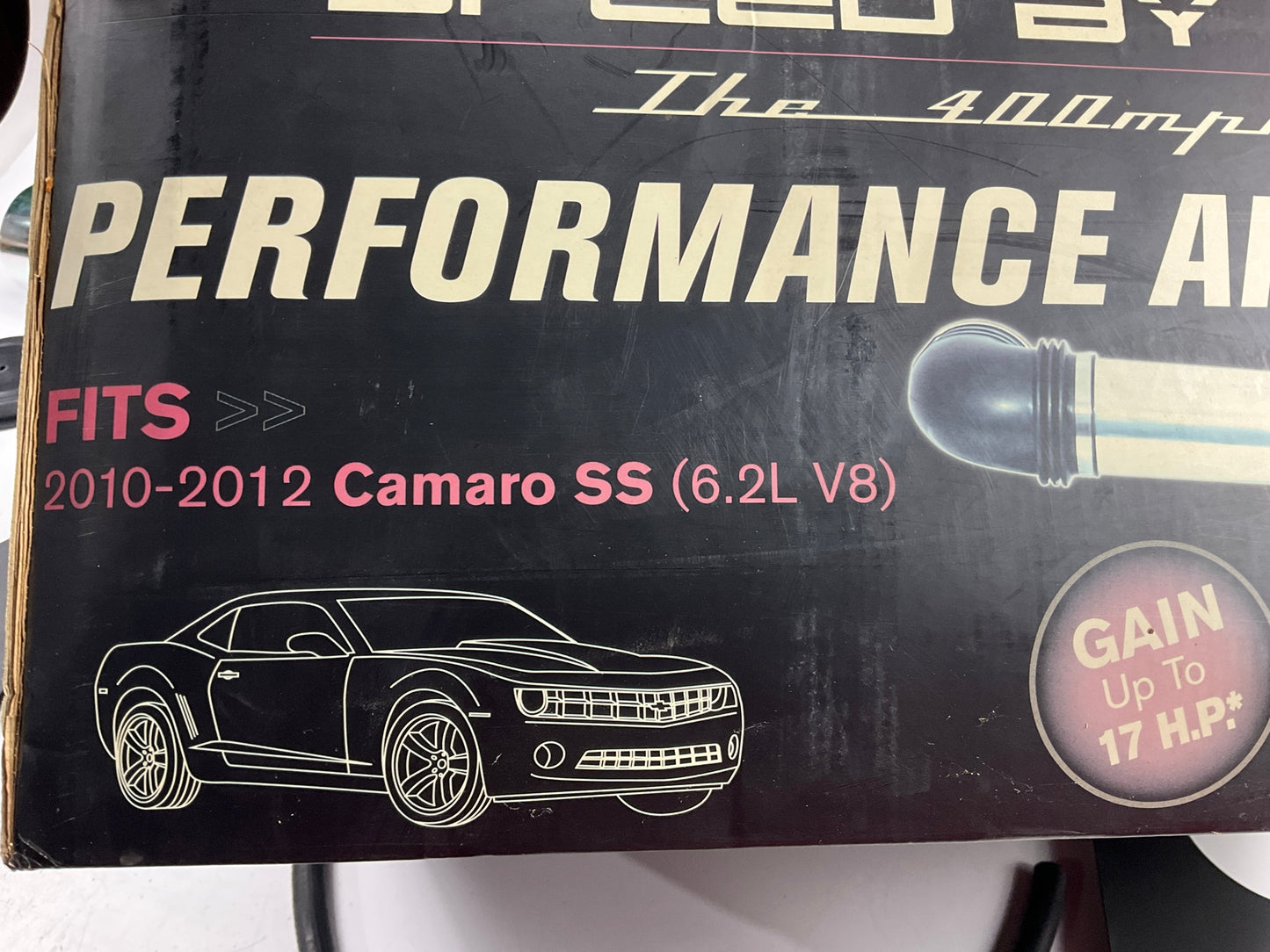 INCOMPLETE Spectre 9908 Performance Cold Air Intake System 2010-2015 Camaro 6.2L