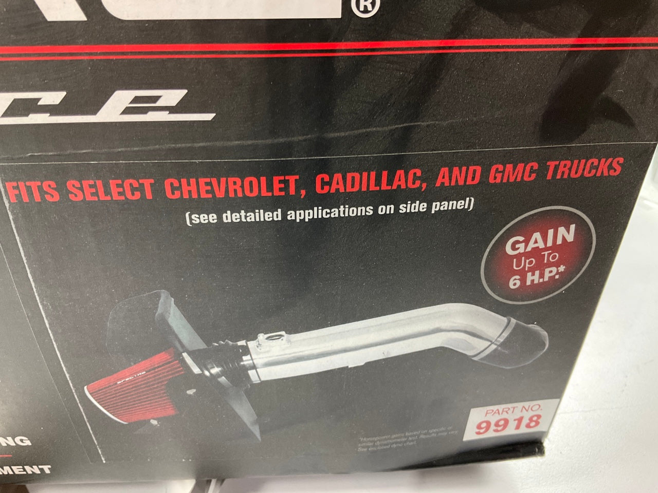 Spectre 9918 Cold Air Intake System Kit - 09-13 GM Chevy 4.8L 5.3L 6.0L 6.3L V8