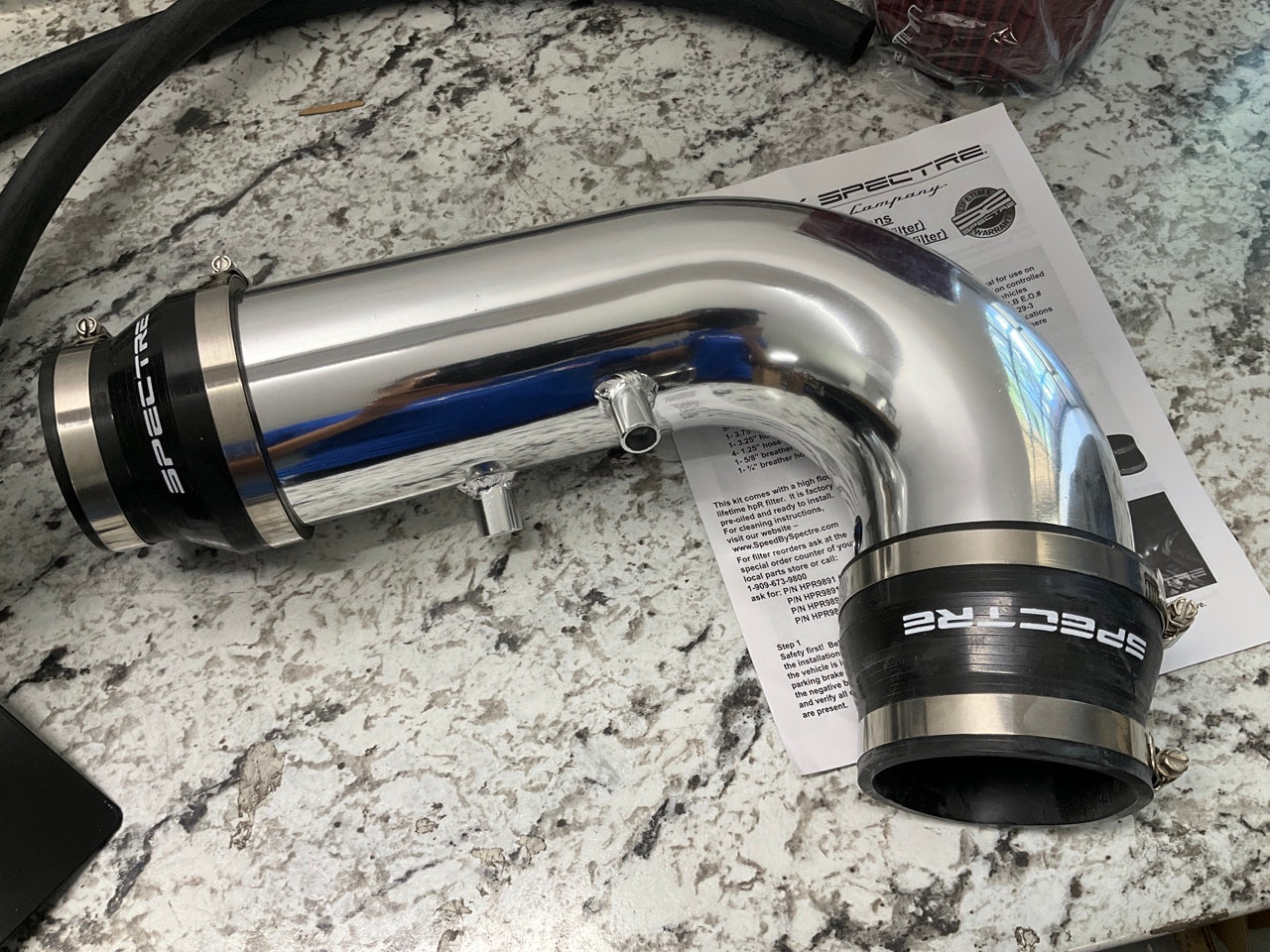 Spectre 9920 Cold Air Intake System Performance Kit