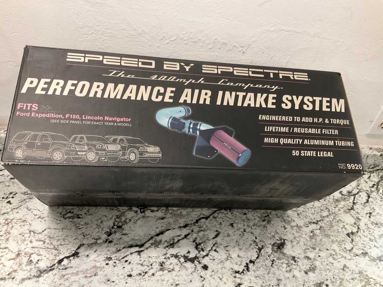 Spectre 9920 Cold Air Intake System Performance Kit
