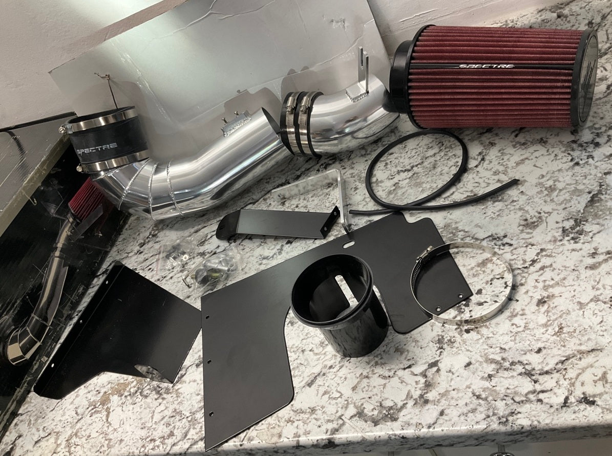 Spectre 9924 Performance Col Air Intake System For 2005-2009 Mustang GT 4.6L V8