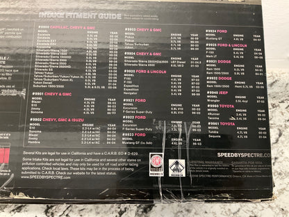 Spectre 9924 Performance Col Air Intake System For 2005-2009 Mustang GT 4.6L V8