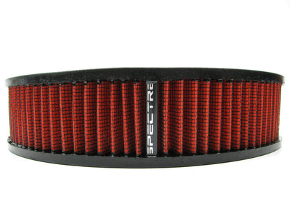 Spectre HPR2606 RED High Flow 9''x2'' Round Performance Air Filter (Washable)