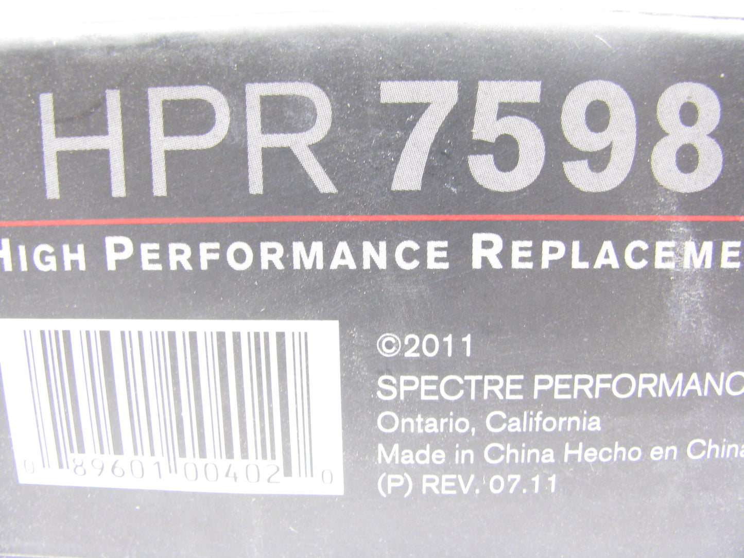 Spectre HPR7598 HIGH-FLOW Performance Air Filter - Increase Engine HP