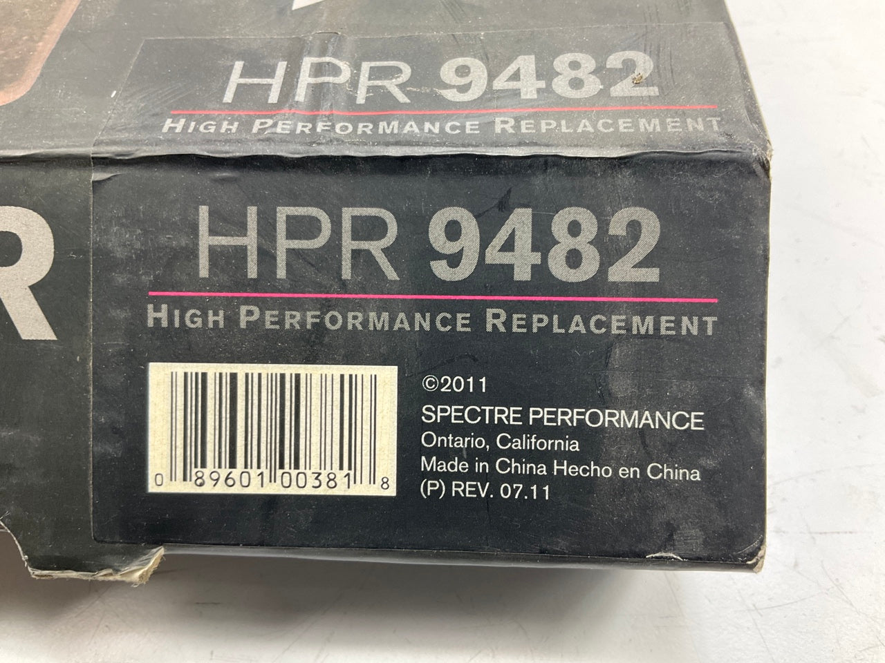 Spectre HPR9482 Washable And Reusable High Flow Performance Air Filter